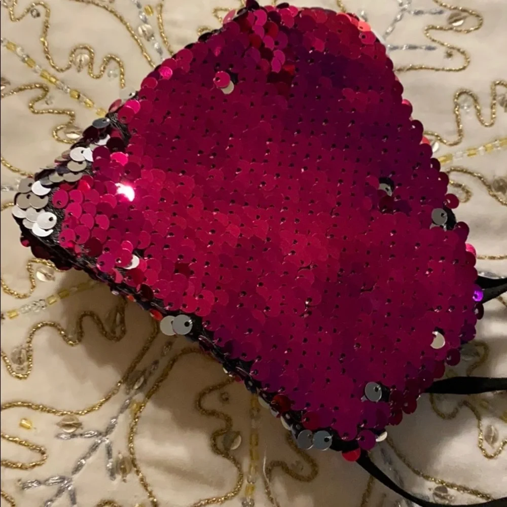 2 Tone Flip‎ Flop Sequin Face Mask